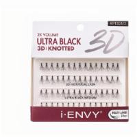 Kpe02Ud Knotted Ultra Black 3D Individual Lash I-Envy · Tapered-End with 3D Effect Technology for Flawless Fluttery Look