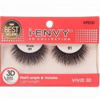 Kpei61 I-Envy 3D Collection Vivid 3D · High in volume, these trendy styles of Vivid 3D lashes create an amazingly alluring look. Ac...