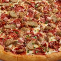 3 Ny One Topping Pizzas · 