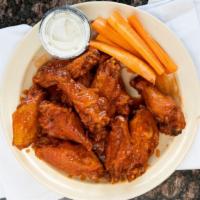 Wing Mix (1/2 Doz) · 1/2 dozen served with a 2oz dipping sauce