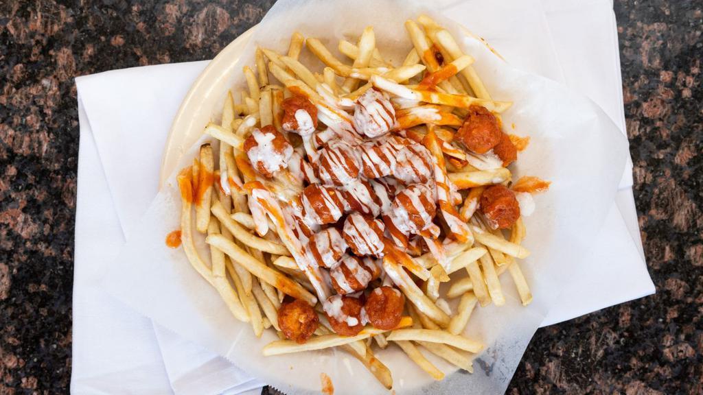 Buffalo Fries  · Choose sauce of your choice.
