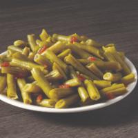 Side Of Green Beans · Slow-cooked with country ham.