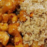 General Tso'S Chicken, Sweet Sour Chicken, Egg Roll · Spicy.
