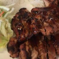 Chicken Teriyaki · Chicken Teriyaki with Steamed Rice and Salad