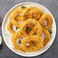 Calamari · Our secret recipe of calamari strips in a light tempura batter served with sweet and sour sa...