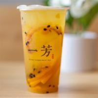 Yifang Fruit Tea (一芳水果茶) · Our classic Yifang Fruit Tea is made with authentic Taiwanese pineapple jam, passion fruit j...