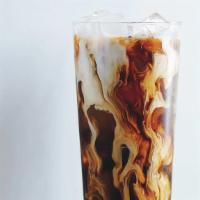 Iced  Americano 16 Oz · Double shot espresso with water and Ice