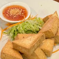 Fried Tofu · Deep-fried tofu, served with grounded peanut in sweet & sour sauce.
