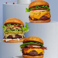 Fatty Project Burger · Okay Picasso, lets see what you've got! Choose your base, bun, cheese, and toppings.