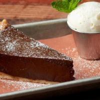 Chocolate Chess Pie · Similar to Pudding Pie, Virgil's is Made with Semi & Bittersweet Chocolate Topped with Fresh...