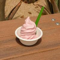 Topo Prickly Pear Ice Cream · Fruity & tart soft serve ice cream - only at Topo Arizona!