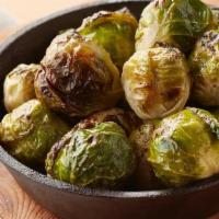 Side Roasted Brussels Sprouts · No menu would be complete without sprouts. Ours are roasted and seasoned to bring out the be...