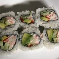 California Roll · Crab mix ,cucumber ,avocado and tobiko