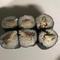 Saba Roll · Consuming raw or undercooked meats, poultry, seafood, shellfish, or eggs may increase you ri...