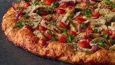 Chicken & Garlic Gourmet (X Large) · The original chicken and white sauce pizza! Grilled white meat chicken, creamy garlic sauce,...