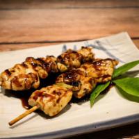 Yakitori (2 Pcs) · Japanese grilled chicken skewers in teriyaki sauce.

Consuming raw or undercooked meats, pou...