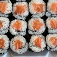Salmon Roll · Consuming raw or undercooked meats, poultry, seafood, shellfish, or eggs may increase your r...