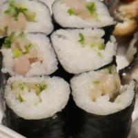 Negihama Roll · Consuming raw or undercooked meats, poultry, seafood, shellfish, or eggs may increase your r...