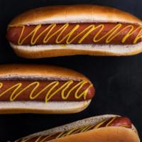 Hot Dog · Our Signature GRILLED HOT DOG Topped with Ketchup, Mustard. In fresh hot dog bread