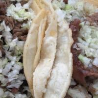 Cheek Meet Tacos · Onion, Cilantro