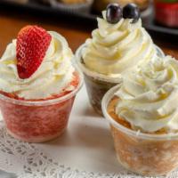 Tres Leches (8 In) · Eight to 10 servings.