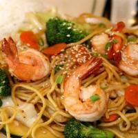 Prawn Yakisoba · 