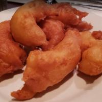 Fried Shrimp/F Shp · Six golden, crispy fried shrimp
