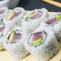 Tuna Avocado Roll (8) · Fresh Tuna and Avocado