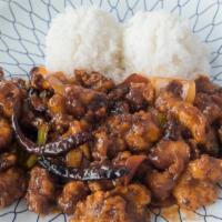 General Tso'S Chicken · Breaded deep fried chickenwith onions, bell peppers, and carrots in a sweet and spicy sauce