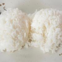 Steamed White Rice · Asian style delicious sticky white rice