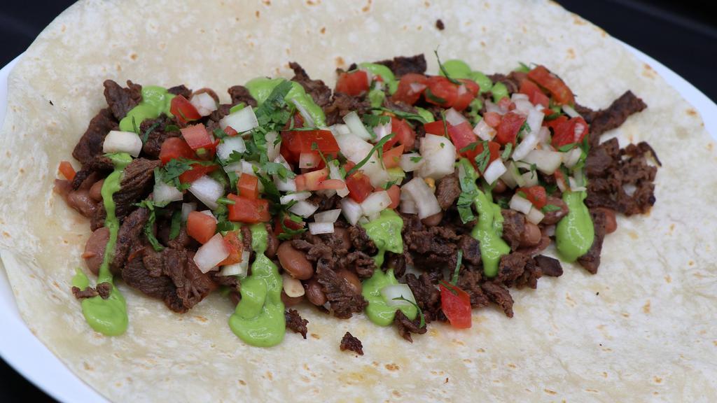 Carne Asada Burrito  · Now Bigger With: 14