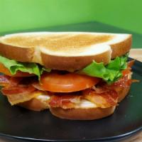 L.T. · Bacon, Lettuce, Tomato & Mayo On Choice Of Toasted Bread.