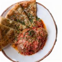 Meatballs & Ricotta · meatball trio, marinara sauce, dollop of ricotta, basil, pizza chips