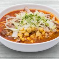 Pozole · Available only Saturday and sunday