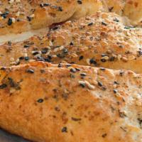 Cheese Calzone · Cheese calzone is served with marinara sauce, mozzarella cheese, ranch dressing.