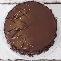 Chocolate Mousse Cake · Chocolate Mousse Cake - Rich chocolate cake with a dark chocolate mousse, iced with Belgian ...
