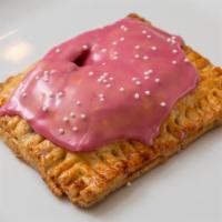 Poptart - Strawberry · your favorite childhood snack but homemade with organic strawberries. No toaster needed