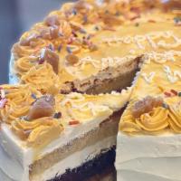 Cake Slice · cake flavor rotates. Give us a call at (206) 751-3133 to find out today's flavor!