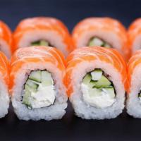 The Philly Roll · Delicious roll made with smoked salmon, cream cheese and fresh cucumber.