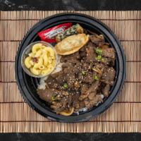 Bulgogi Stopper Bowl · Thin slices of fresh beef marinated daily in house, grilled to perfection, piled high on fre...
