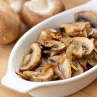 Mushrooms · Perfectly sautéed mushrooms.