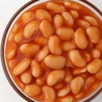 Baked Beans · Choose between 8 oz or 16 oz of baked beans.