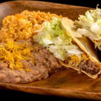Two Beef Tacos · 