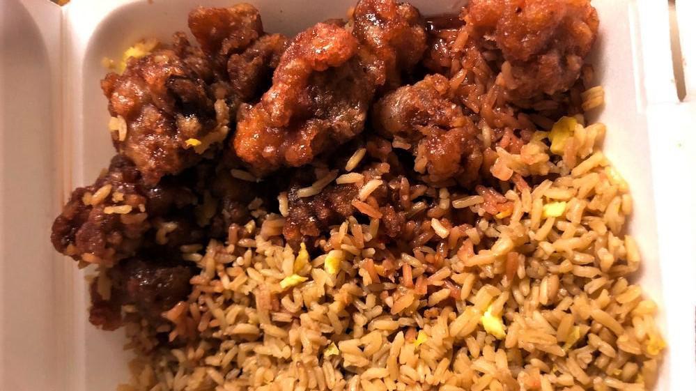 General Tso'S Chicken Combo Special · Spicy.
