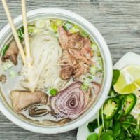 Create Your Own Pho Bowl · Served with choice of noodle and protein.