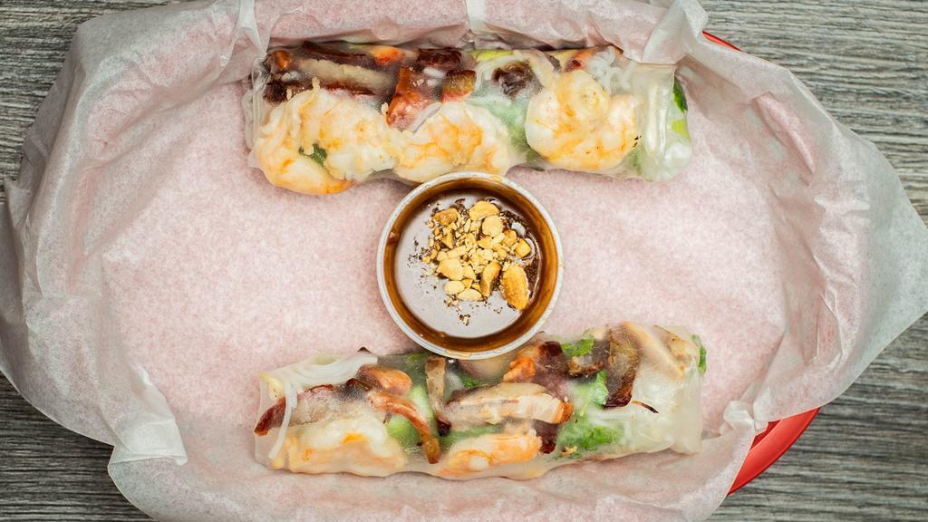 Create Your Own Spring Roll · Served with choice of wrap and protein.
