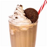 Oreo Overload Milkshake · Everyone's favorite cookie in a glass. Topped with whipped cream.