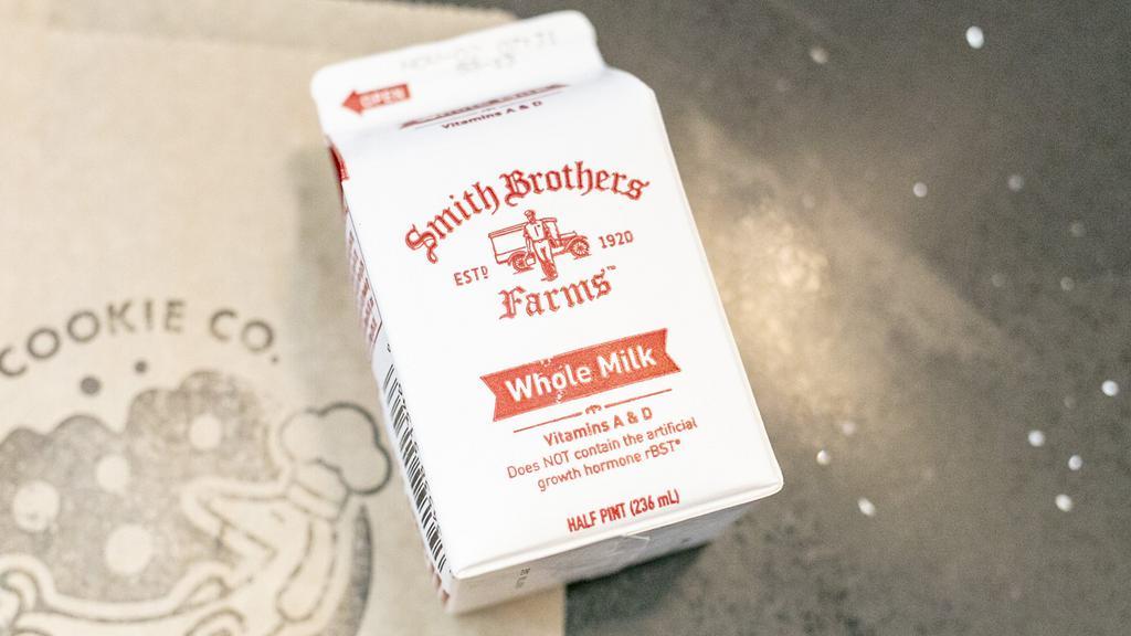 Smith Brother'S Half Pint Milk · Half pint of smith Brother's whole milk.