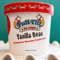 Full Tilt Vanilla Bean Ice Cream · Pint of full tilt's vanilla bean ice cream.
