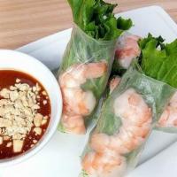 A 2 - Gỏi Cuốn/ Fresh Spring Rolls · Fresh rolls with vermicelli noodle, lettuce, bean sprout rolled in price paper with your cho...
